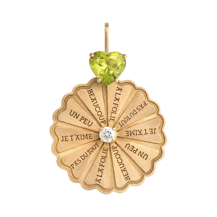 Marguerite Peridot Classic Pendant