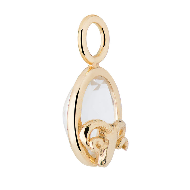 Aries White Topaz Capsule