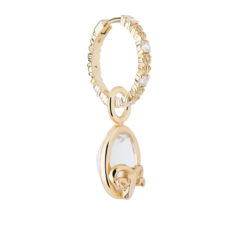 Aries White Topaz Capsule