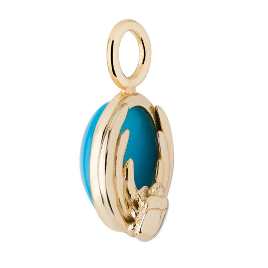 Cancer Capsule Turquoise