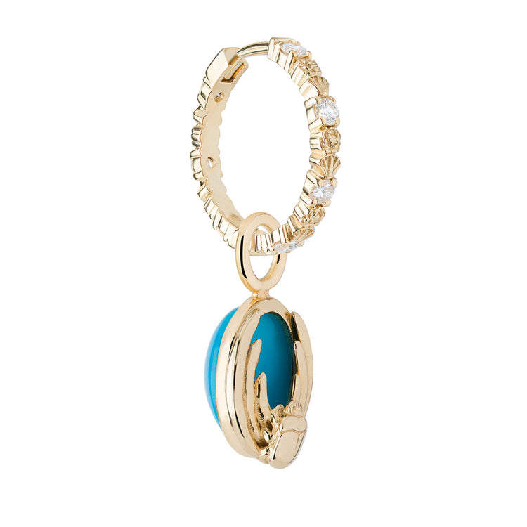 Cancer Capsule Turquoise