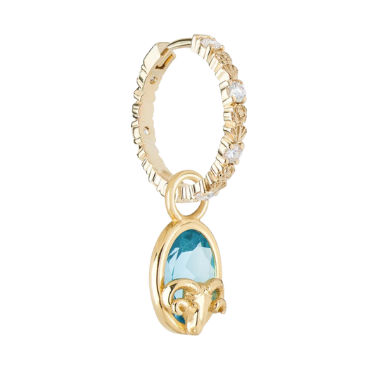 Aries Capsule Swiss Blue Topaz