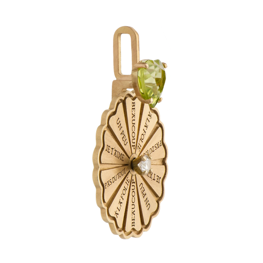 Marguerite Peridot Classic Pendant