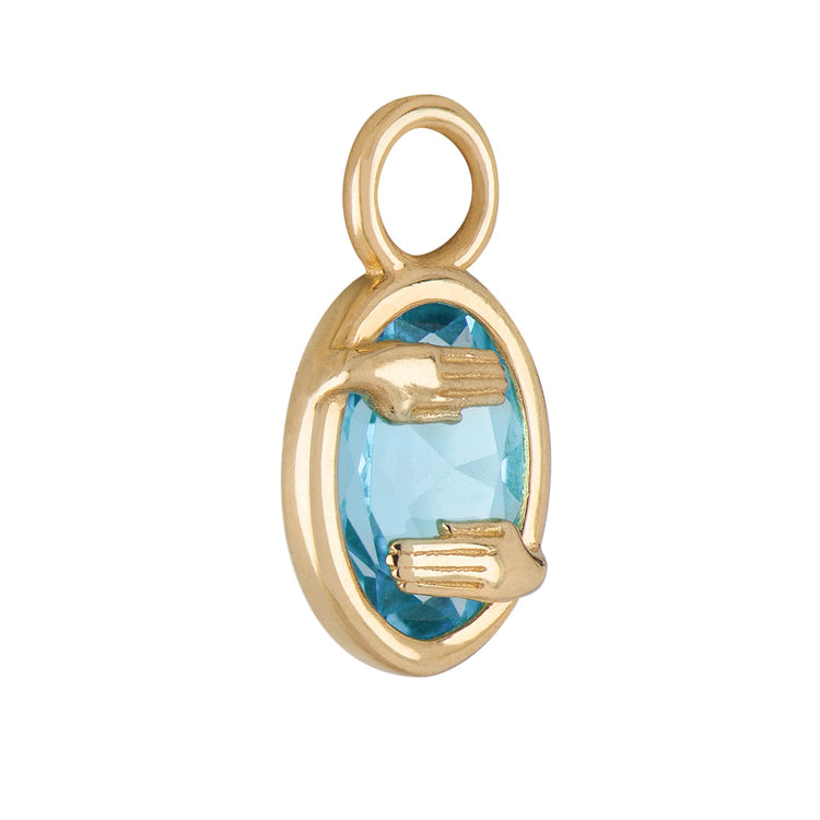 Gemini Capsule Swiss Blue Topaz