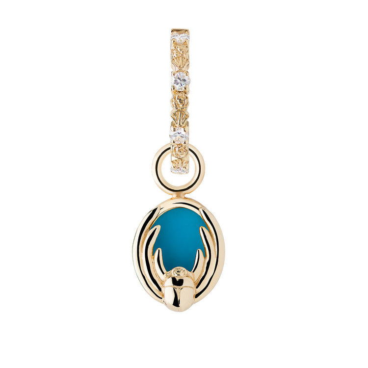 Cancer Capsule Turquoise