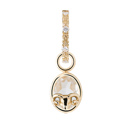 Aries White Topaz Capsule