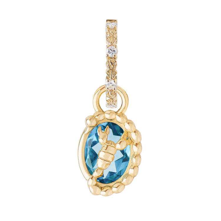 Scorpio Capsule Swiss Blue Topaz